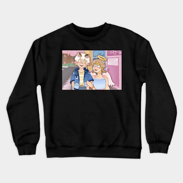 Neil x Lily All Saints Street Crewneck Sweatshirt by Snorg3